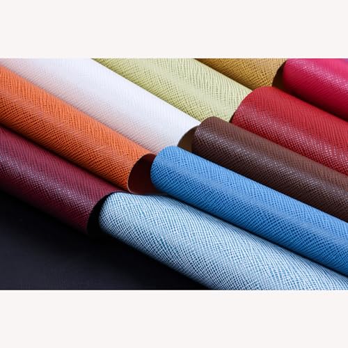 Faux Leather Sheets 16PCS 8.3" x 12" (21cm x 30cm) A4 Size Synthetic Leather Fabric for Earrings Shoes Bags Bow DIY Jewelry Decoration Craft Projects (XSZ-16) - color: 16pcs Xsz-16