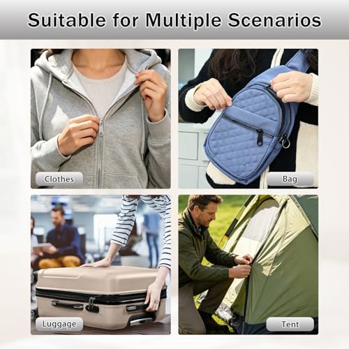 85PCS Zipper Repair Kit, 3 Sizes Replacement Sliders & Pulls for Metal Plastic Nylon Coil Zippers, Universal Zipper Fix Kit with Install Pliers for Jackets Coats Backpacks Luggage Tents