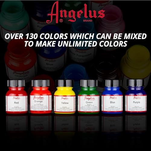 Angelus 4 oz Leather Paint, Emerald Green - color: Emerald Green, size: 1 Count (Pack of 1)