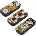 Leatrice 3 Pcs 5d Diamond Art Kits for Adults Diamond Dots Eyeglasses Cases - color: AF Plant