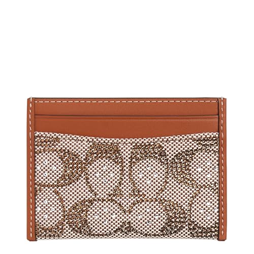 Coach Essential Card Case - color: LH/BURNISHED AMBER