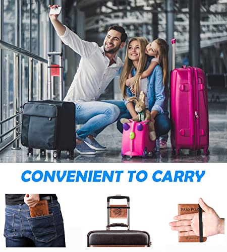 LOHASLIFE Passport Holder for Travel, Rfid Blocking Passport Cover Wallet - color: 116#Grey