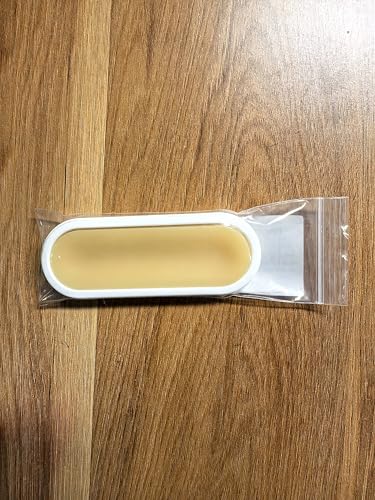 Leather Edging Sealing Wax Polishing Wax, Leather Carving Burnishing Working Tool (Transparent)