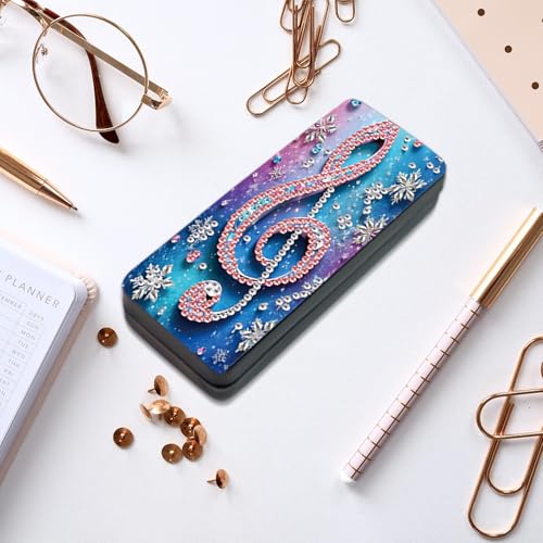Diamond Painting Glasses Case - color: Note
