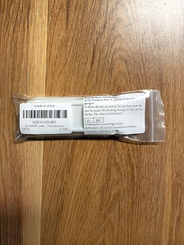 Leather Edging Sealing Wax Polishing Wax, Leather Carving Burnishing Working Tool (Transparent)