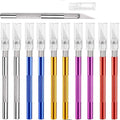 Mudder 15 Pack Exacto Knife Set, Craft Knives Hobby Knife, Muliticolor - color: Muliticolor