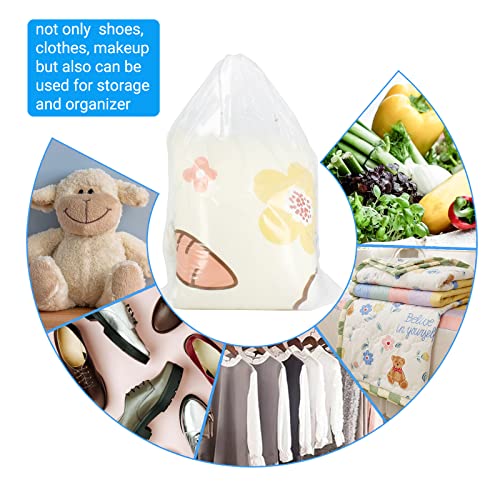 100 Pack 18x24 inch Transparent Shoe Bags Large - color: 18x24 inch
