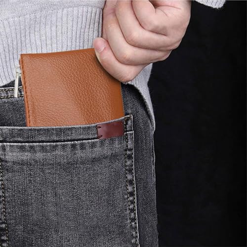 4Pcs Small Change Purse, PU Leather Zipper Coin Purse Pouch for Purse | Small Change Purse for Women Men, Portable Change Pouch, Mini Coin Pouch, Coin Bag, Change Holder for Coin Credit Card ID Key