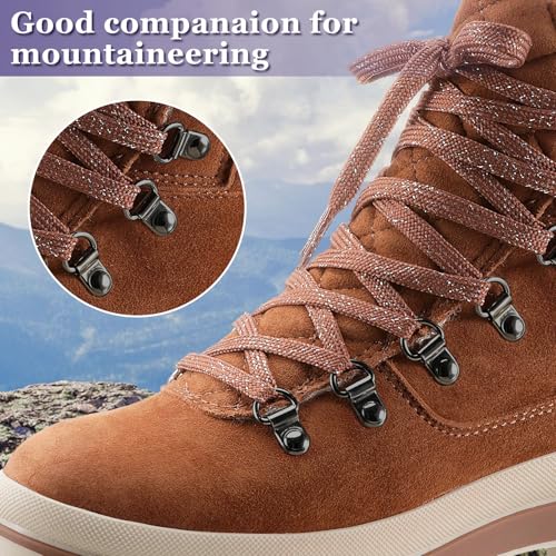 HINZIC 30 Sets Shoe Boot Lace Hooks Black Iron Buckle Replacement Fitting - color: Black,30pcs