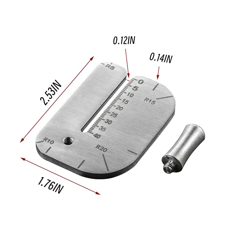 Leather Sewing Aid Tool, Constructed from Durable Stainless Steel, Serves as a Guide for Precise Punching, Equivalent to a Diamond Lace Chisel or Pricking Iron, Ideal for LeatherCraft Projects