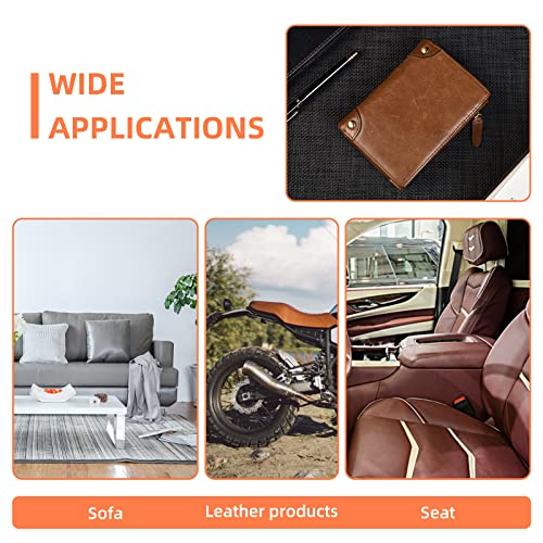 DXBULL Large Leather Repair Kit Self Adhesive Leather Tape Waterproof, DIY Leather Patch for Couches Car Seats Furniture Kitchen Cabinets Wall 23.6 x 78.7 inch (Dark Coffee) - color: Dark Coffee, size: 23.6x78.7 inch