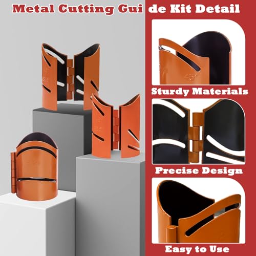 Magnetic Metal Cutting Guide Kit 2-3/8 Inch Pro Pipe Cutting Guide - color: 2-3/8 Inch