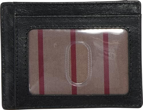 Rawlings | Men's Front Pocket Wallet Collection | Genuine Leather | Multiple Styles & Colors - color: Black | Cash Pocket