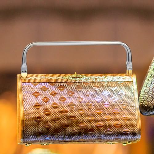 MorningRo 4 Pcs 12" Metal Purse Frame Rectangle Lock Frame Kiss Lock Clasp Purse Hardware Replacements for DIY Sewing Bag Clutch Crafts Making Supplies - size: 12 Inch