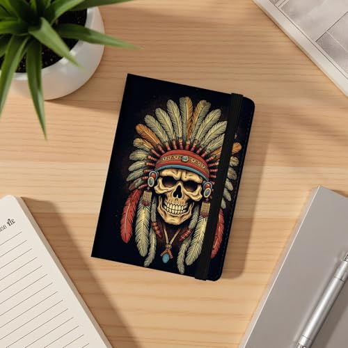 Passport Cover,Multi-Functional Travel Wallet,Stylish & Durable RFID Blocking Passport Holder, Travel Essentials for Men and Women,Native American Headdress Indian Feathers - color: Native American Headdress Indian Feathers