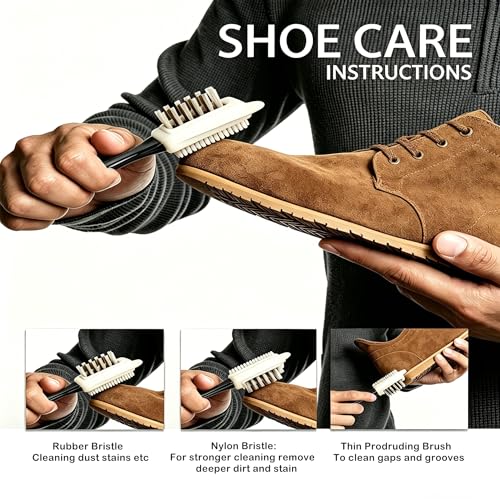 Suede Brush for Shoes,Suede Nubuck Eraser,Suede Shoe Cleaner Kit, Nubuck Cleaning Kit 3PCS