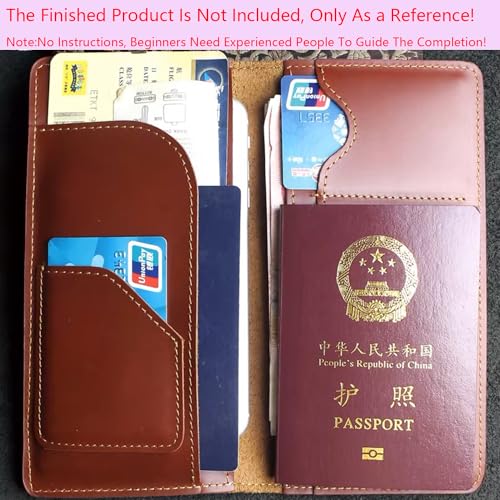 RIVEENY Leather Templates for Passport Holder Wallet,Acrylic Leather Patterns Templates for Passports Cover Passport Wallet Holders (AAB-172) - style: Aab-172