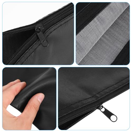 Amabro 2Pcs Microphone Bag Shockproof Zip Case Travel Studio Mic Protector