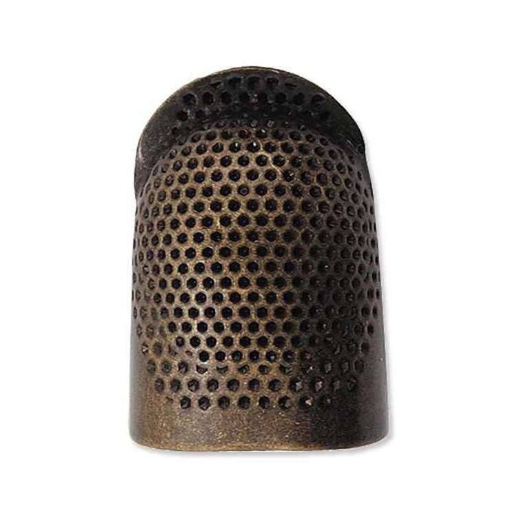 Clover Metal Open-Sided Thimble, Small - style: Open Small
