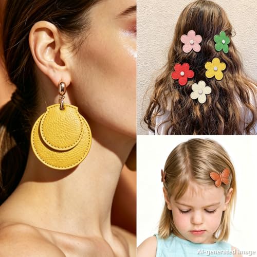 Picheng Lychee Faux Leather Fabric: 13.8" x 53" Yellow Faux Leather Roll | Lychee Texture Solid Color Faux Leather Sheets Marine Vinyl for Making Crafts Leather Earrings Bows Sewing DIY (Yellow) - color: Yellow