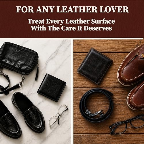 Lexol Horsehair Detailing Brush Set – Professional 3‑Piece Leather Cleaning & Care Kit for Bags, Shoes, Accessories, Upholstery & More – Soft, Scratch‑Free Natural Horsehair Brushes - style: 3pc Brush Set