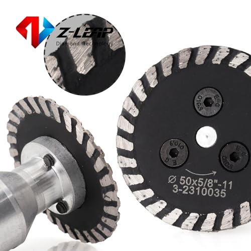 Engraving Cutting Disc Diamond Saw BIade with RemovabIe 5/8-11 FIange for DIY Stone Marble Porcelain - size: 40MM