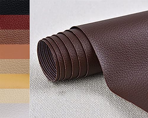 PXBBZDQ Leather Repair Tape 15.7"×59" Self Adhesive Leather Repair Patch for Car Seat,Sofas,Couches,Furniture - color: Dark Brown, size: 15.7 x 59 Inches