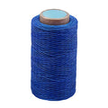 284Yards Waxed Thread for Leather, 0.8mm Waxed Linen Thread, Wax String - color: Blue