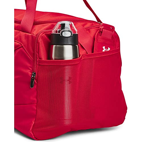 Under Armour Undeniable 5.0 Duffle - color: Red (600)/Metallic Silver, size: Medium (58L)