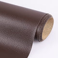 Marine Vinyl Upholstery Faux Leather Fabric, 1 Yard Coffee | Marine Grade Faux Leather Vinyl by the Yard, Waterproof, Soft & Durable, for Boat, Furniture Upholstery, DIY Sewing Crafts - color: Coffee, size: 1 Yard 55" x 36" (Pre-cut)