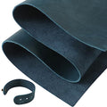 RingSun 24''X24'' Blue Leather Sheets for Crafts (2mm), Full Grain Leather Tooling Leather - color: Blue, size: 24''X24''