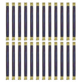 uxcell 24Pcs Metal Internal Flex Frame, 18cm/7.1" Coin Purse Frame Handbag Hinges Clip for Wallet Bag DIY Craft Sewing Purse Making, Bronze - size: 7.1"