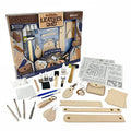 ArtSkills Leather Working Kit for Beginners with Tools, Dyes, and Stamps | 64pc Leather Craft Kit - Gift for Teens and Adults