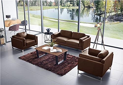 Wento Thick Faux Leather Fabric Soft Skin Grain PU Leather for Furniture Cover Reupholster Sofa Chairs Cushions Vinyl Upholstery (5 Yards, Camel Tan) - color: Camel Tan, size: 5 Yards (54" x 180")