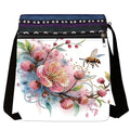 DDGYP DIY Diamond Painting Crossbody Bag, Diamond Art Kits for Adults Women | PU Leather Floral Bee Art Bag, Diamond Art Projects Craft Kits - color: Butterfly Flower 4