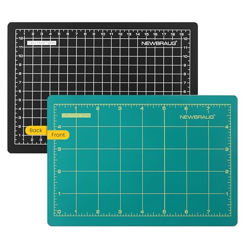 NEWBRAUG 8mm Leather Stamping Pad, A5 - size: 8.6"L x 5.9"W