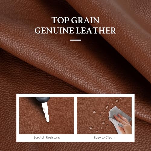 befen Genuine Leather Hobo Crossbody Bags for Women Vintage Leather Purses Soft Handbags Shoulder with 2 Detachable Straps - color: Deep Brown