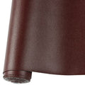 Smooth Solid Color Faux Leather Sheets Roll 12"X53" (30cmX135cm),Very Suitable for Making Crafts, Leather Earrings, Bows,Sewing (Chocolate) - color: Chocolate