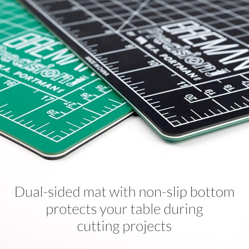 WA Portman Sewing Cutting Mat, Precision Knife, Blades, & Ruler Set - size: 18x24