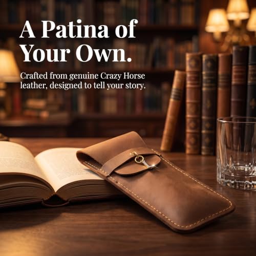 Personalized Initial PU Suede Pen Pouch - Office and Professional Storage Accessory, Ideal Gift for Coworkers (L) - color: L