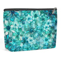 Glitter Watercolor Floral Makeup Bag,Cosmetic Bags for Women - color: Abstract Flower 475