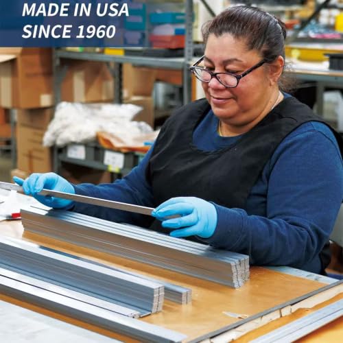 150mm Flexible Metal Ruler, Stainless Steel with Black Chrome Finish, High Contrast, Fully Metric Graduation (0.5mm, 1.0mm), Easy to Read Machinist Rule, Made in USA - color: Black Chrome-Flexible, size: 150mm