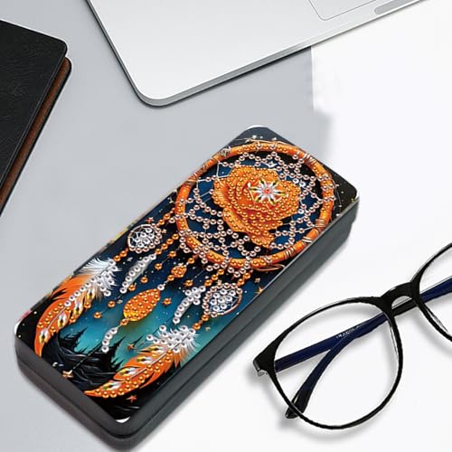 Diamond Painting Glasses Case - color: Dreamcatcher 1