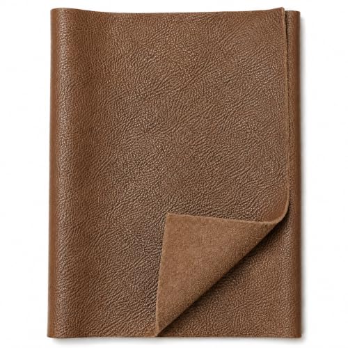 Reed Leather Hides - Cow Skins (8 inches X 11 Inches, Antique Brown) | Arts and Crafts - color: Antique Brown, size: 0.6 Square Foot