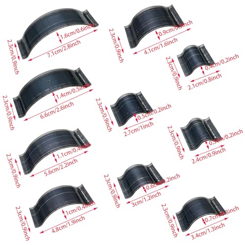 11 PCS Leather Punch Tools, 10 PCS Leather Corner Edge Punch Tool with Perforated Matting, Leather Craft DIY Tool Set, Leather Hole Punch Set for DIY Leather Crafts - style: 11PCS