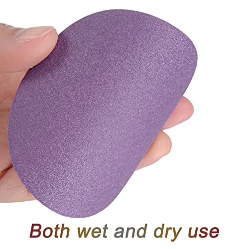 uxcell 30Pcs 3" Purple Sanding Discs 240 Grits Hook and Loop Sand Paper | Professional Aluminum Oxide Sanding Pad for Wood Metal Paint Finishing Wet Dry Polish - style: 240 Grit
