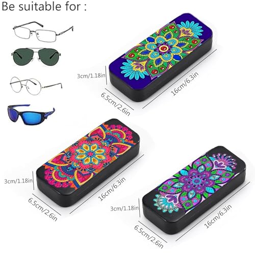 Leatrice 3 pcs 5d Diamond Art Kits for Adults Small Diamond Painting Kit - color: AB Mandala