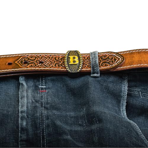 1.5"(38mm-40mm) Belt Loop Keeper Men Western Belt Accessories | Belt Loop Keeper Cowboy Western Belt Accessories Replacement Belt Loop Replacement Belt Buckle Accessories - color: B