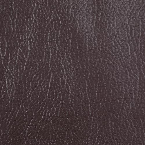 Marine Vinyl Upholstery Faux Leather Fabric, 2 Yards Coffee | Marine Grade Faux Leather Vinyl by the Yard, Waterproof, Soft & Durable, for Boat, Furniture Upholstery, DIY Sewing Crafts - color: Coffee, size: 2 Yards 55" x 72" (Pre-cut)