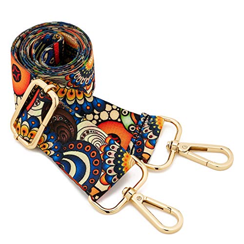 ZOOEASS Wide Shoulder Strap Adjustable Replacement Belt Crossbody Canvas Bag Handbag - color: Wide: 1.4"(3.5cm)color33, size: EXTRA LONG:66.9"(170cm)Wide:1.4"(3.5cm)